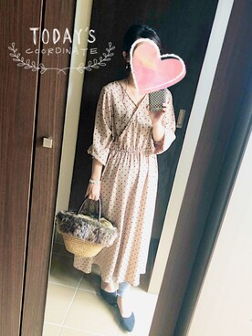 「LOWRYS FARM（ローリーズファーム）のセパレートパンプス　714388（パンプス）」を使った、桜咲さん（レディース・157cm）の冬コーディネート