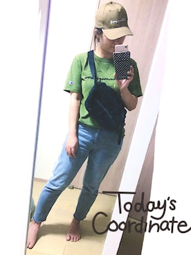 桜咲さん(レディース・157cm)の夏コーディネート