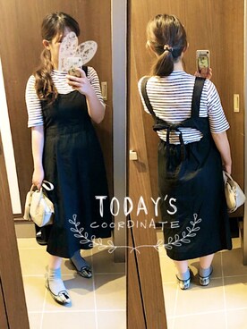 桜咲さん（レディース・157cm）の春コーディネート