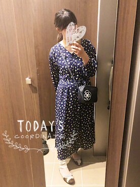 「CLATHAS（クレイサス）のアイテム」を使った、桜咲さん（レディース・157cm）の秋コーディネート