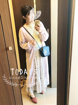 「CLATHAS（クレイサス）のアイテム」を使った、桜咲さん（レディース・157cm）の秋コーディネート