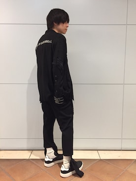 「CHRISTIAN DADA（クリスチャンダダ）のアイテム」を使った、fujisakiさん（メンズ・172cm）の冬コーディネート