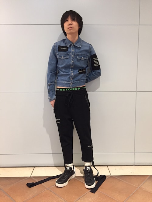 fujisaki｜CHRISTIAN DADAのデニムジャケットを使ったコーディネート