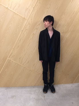 「TAKAHIROMIYASHITATheSoloIst.（タカヒロミヤシタザソロイスト）のアイテム（ジャケット/アウター）」を使った、fujisakiさん（メンズ・172cm）の春コーディネート