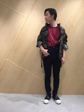 「TAKAHIROMIYASHITATheSoloIst.（タカヒロミヤシタザソロイスト）のアイテム（トップス）」を使った、fujisakiさん（メンズ・172cm）の夏コーディネート