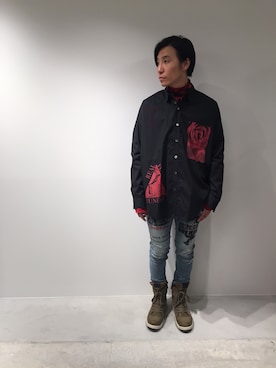 fujisakiさん（メンズ・172cm）の夏コーディネート