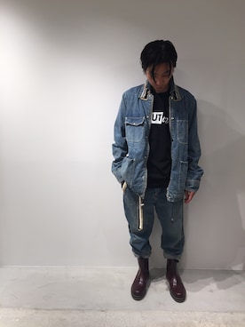 「17AW」｜「アイテム（ジャケット/アウター）」を使った、fujisakiさん（メンズ・172cm）の夏コーディネート