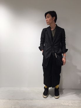 fujisakiさんの（Rick Owens | リックオウエンス）を使ったコーディネート