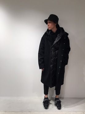 「yoshiokubo（ヨシオクボ）のアイテム」を使った、fujisakiさん（メンズ・172cm）の夏コーディネート