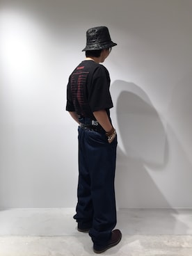 「Sacai（サカイ）のアイテム（ブーツ）」を使った、fujisakiさん（メンズ・172cm）の夏コーディネート