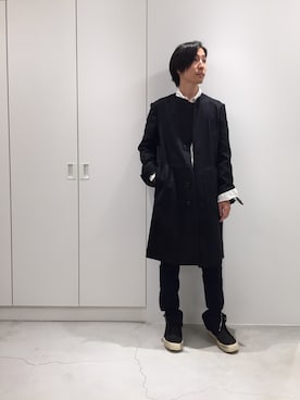 「TAKAHIROMIYASHITATheSoloIst.（タカヒロミヤシタザソロイスト）のアイテム（ジャケット/アウター）」を使った、fujisakiさん（メンズ・172cm）の秋コーディネート