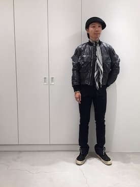 「TAKAHIROMIYASHITATheSoloIst.（タカヒロミヤシタザソロイスト）のアイテム（財布/小物）」を使った、fujisakiさん（メンズ・172cm）の秋コーディネート