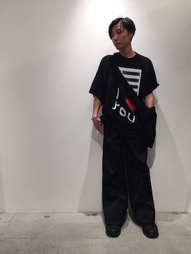 「RAF SIMONS」｜fujisakiさん（メンズ・172cm）の秋コーディネート