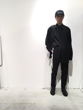 「PADRONE（パドローネ）のアイテム（その他シューズ）」を使った、fujisakiさん（メンズ・172cm）の秋コーディネート