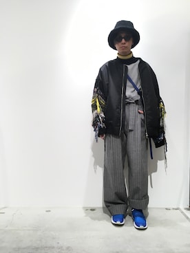 「DISCOVERED（ディスカバード）のアイテム（ジャケット/アウター）」を使った、fujisakiさん（メンズ・172cm）の秋コーディネート