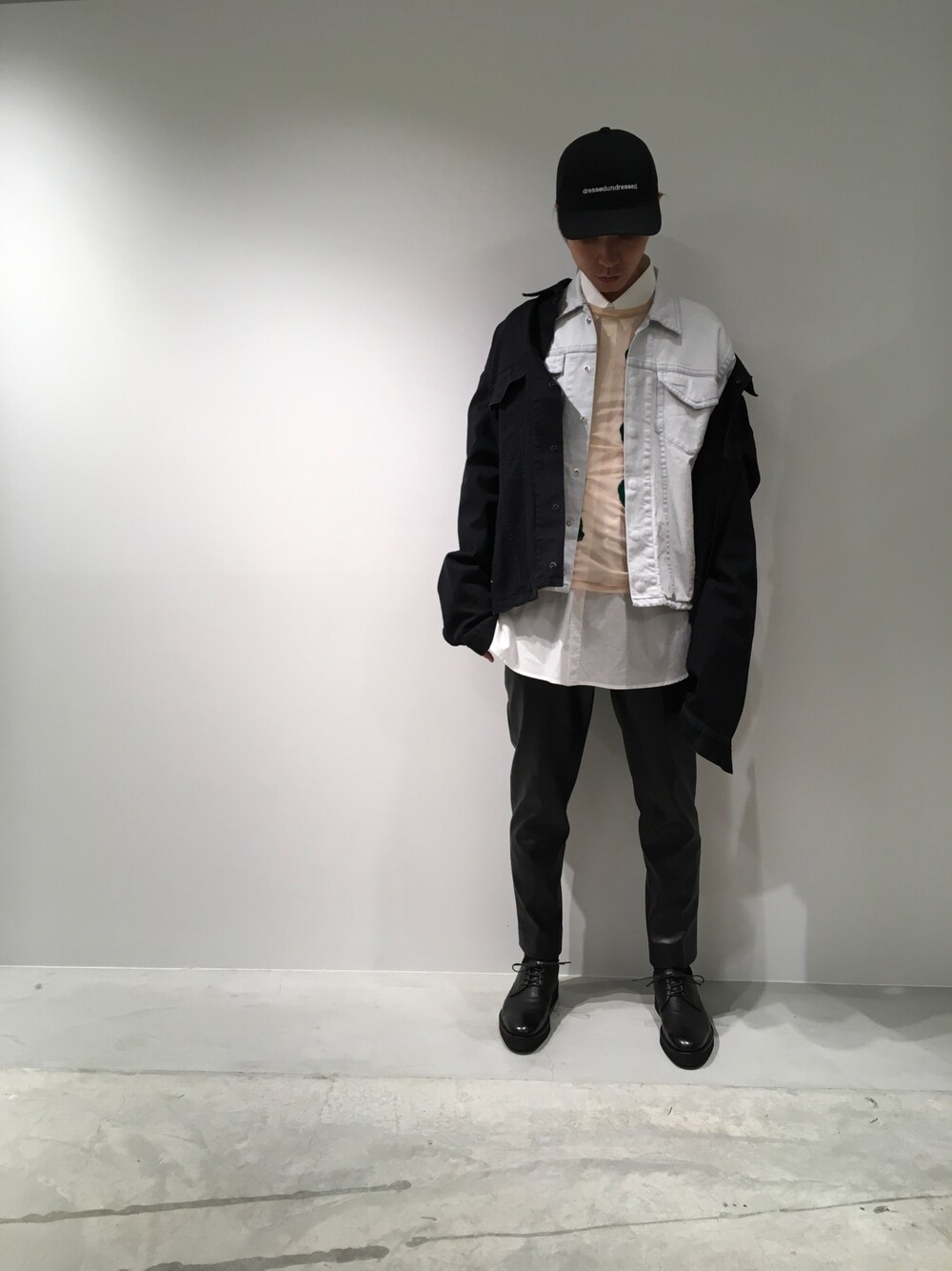 DRESSEDUNDRESSED】オーバーサイズデニムジャケット