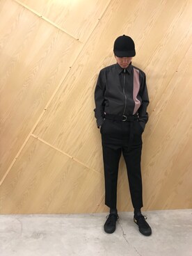 「CHRISTIAN DADA（クリスチャンダダ）のアイテム（帽子）」を使った、fujisakiさん（メンズ・172cm）の冬コーディネート