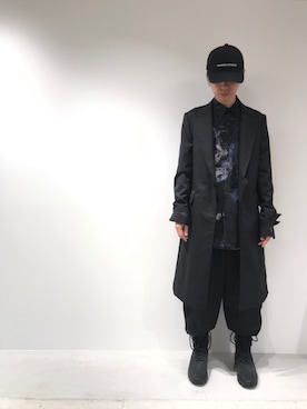 「Yeezy（イージー）のアイテム（ブーツ）」を使った、fujisakiさん（メンズ・172cm）の冬コーディネート