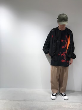 fujisakiさん(メンズ・172cm)の春コーディネート