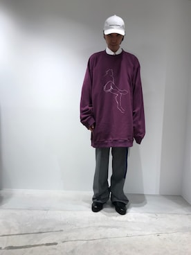 「PADRONE（パドローネ）のアイテム（その他シューズ）」を使った、fujisakiさん（メンズ・172cm）の春コーディネート