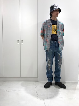 「TOGA PULLA（トーガ　プルラ）のアイテム」を使った、fujisakiさん（メンズ・172cm）の春コーディネート