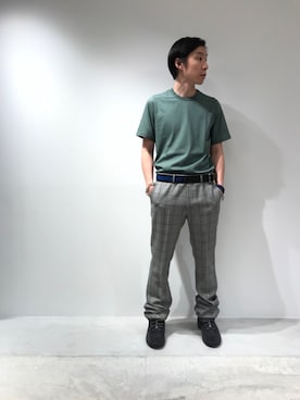 「Yeezy（イージー）のアイテム」を使った、fujisakiさん（メンズ・172cm）の夏コーディネート