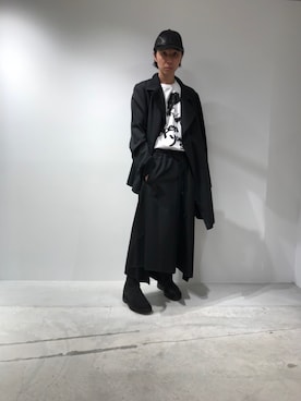 「Yeezy（イージー）のアイテム（ブーツ）」を使った、fujisakiさん（メンズ・172cm）の夏コーディネート