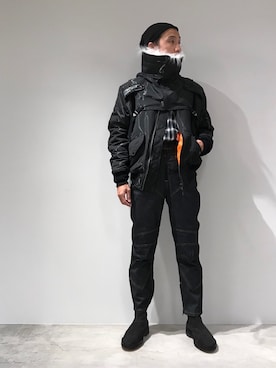 「JOHN LAWRENCE SULLIVAN（ジョンローレンスサリバン）のアイテム（ジャケット/アウター）」を使った、fujisakiさん（メンズ・172cm）の秋コーディネート