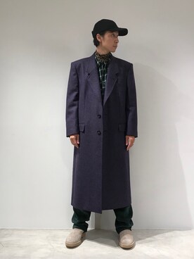 「JOHN LAWRENCE SULLIVAN（ジョンローレンスサリバン）のアイテム（その他パンツ）」を使った、fujisakiさん（メンズ・172cm）の秋コーディネート