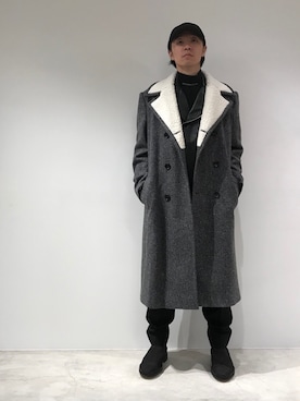 「JOHN LAWRENCE SULLIVAN（ジョンローレンスサリバン）のアイテム（その他アウター）」を使った、fujisakiさん（メンズ・172cm）の秋コーディネート