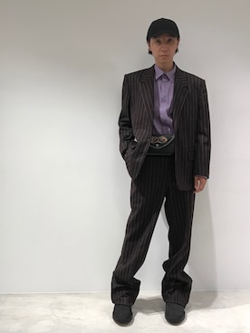 「JOHN LAWRENCE SULLIVAN（ジョンローレンスサリバン）のアイテム（財布/小物）」を使った、fujisakiさん（メンズ・172cm）の秋コーディネート