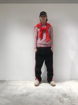 「Yeezy（イージー）のアイテム（ブーツ）」を使った、fujisakiさん（メンズ・172cm）の秋コーディネート