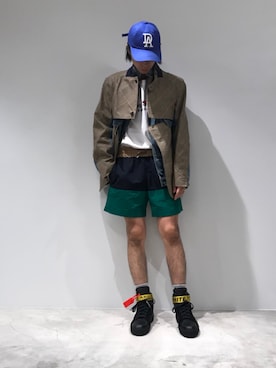 「CHRISTIAN DADA（クリスチャンダダ）のアイテム（帽子）」を使った、fujisakiさん（メンズ・172cm）の冬コーディネート