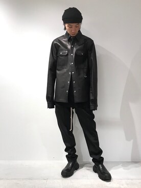 「19ss」｜「アイテム（ジャケット/アウター）」を使った、fujisakiさん（メンズ・172cm）の冬コーディネート