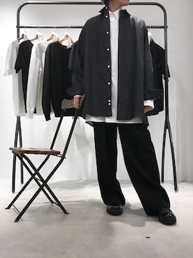 「th（ティー エイチ）のアイテム」を使った、fujisakiさん（メンズ・172cm）の冬コーディネート