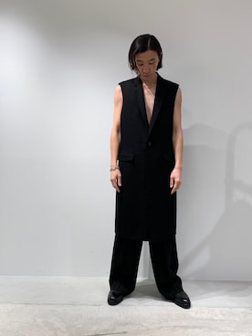 「19ss」｜「アイテム（ジャケット/アウター）」を使った、fujisakiさん（メンズ・172cm）の冬コーディネート