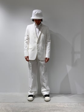 「19ss」｜「アイテム（ジャケット/アウター）」を使った、fujisakiさん（メンズ・172cm）の冬コーディネート