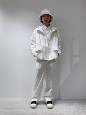 「19ss」｜「アイテム（ジャケット/アウター）」を使った、fujisakiさん（メンズ・172cm）の冬コーディネート