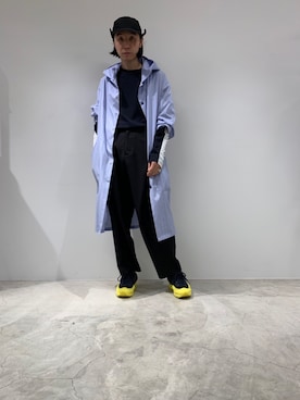 「KIJIMA TAKAYUKI」｜「アイテム（その他アウター）」を使った、fujisakiさん（メンズ・172cm）の春コーディネート