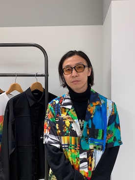 「CHRISTIAN DADA（クリスチャンダダ）のアイテム」を使った、fujisakiさん（メンズ・173cm）の夏コーディネート