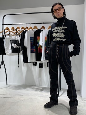 「CHRISTIAN DADA（クリスチャンダダ）のアイテム」を使った、fujisakiさん（メンズ・173cm）の夏コーディネート