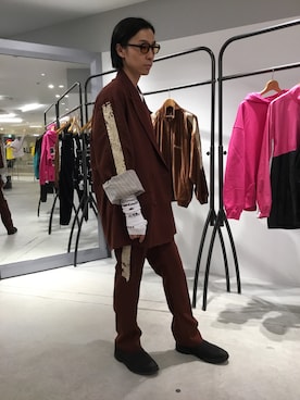 「doublet（ダブレット）のアイテム（ジャケット/アウター）」を使った、fujisakiさん（メンズ・172cm）の夏コーディネート