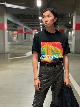 「CHRISTIAN DADA（クリスチャンダダ）のアイテム」を使った、fujisakiさん（メンズ・172cm）の夏コーディネート