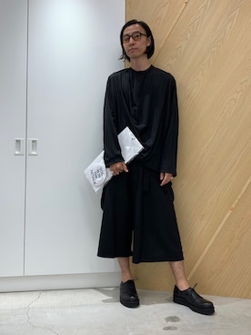 「PADRONE（パドローネ）のアイテム（その他シューズ）」を使った、fujisakiさん（メンズ・172cm）の夏コーディネート