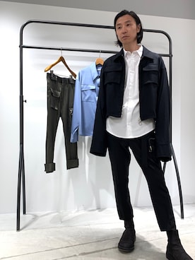 「liberum（リベルム）のアイテム（パンツ）」を使った、fujisakiさん（メンズ・172cm）の夏コーディネート