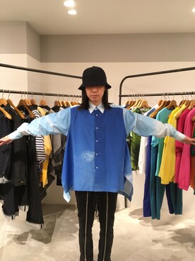 「オンラインを宜しくね」｜fujisakiさん（メンズ・172cm）の春コーディネート