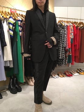「オンラインを宜しくね」｜fujisakiさん（メンズ・172cm）の春コーディネート