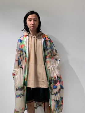 「DISCOVERED（ディスカバード）のアイテム（その他アウター）」を使った、fujisakiさん（メンズ・172cm）の春コーディネート