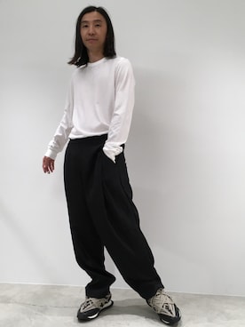「オンラインを宜しくね」｜fujisakiさん（メンズ・172cm）の春コーディネート