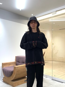 「doublet（ダブレット）のアイテム」を使った、fujisakiさん（メンズ・172cm）の夏コーディネート